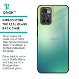 Dusty Green Glass Case for Redmi 10 Prime