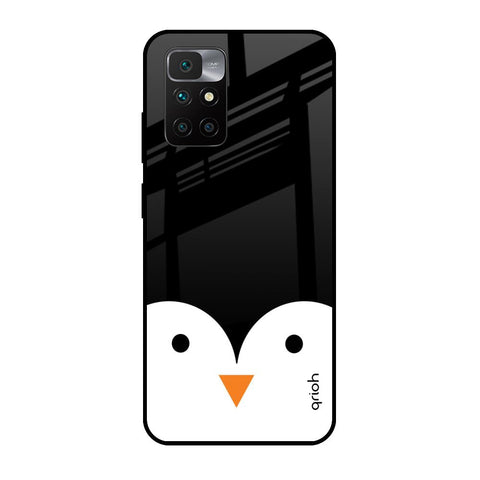 Cute Penguin Redmi 10 Prime Glass Cases & Covers Online