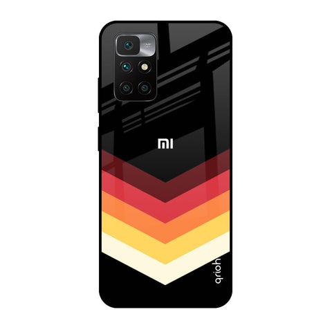 Abstract Arrow Pattern Redmi 10 Prime Glass Cases & Covers Online
