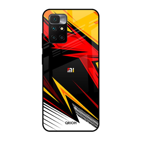 Race Jersey Pattern Redmi 10 Prime Glass Cases & Covers Online