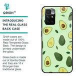 Avocado Green Glass Case For Redmi 10 Prime