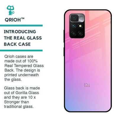 Dusky Iris Glass case for Redmi 10 Prime