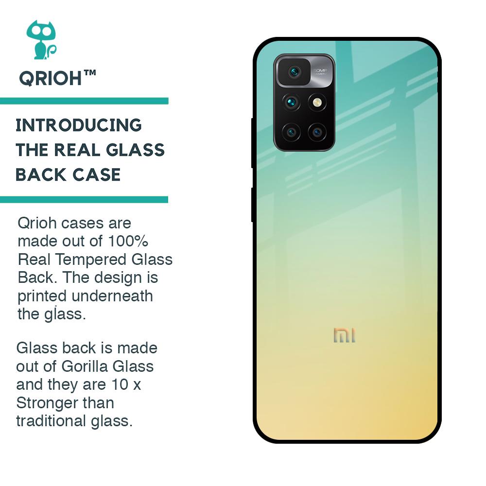 Cool Breeze Glass case for Redmi 10 Prime