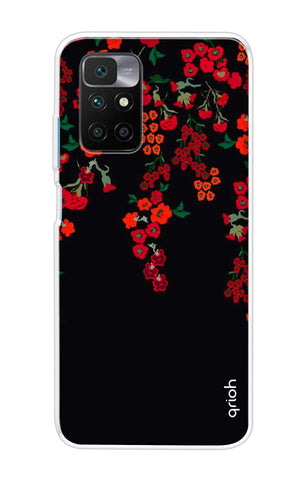 Floral Deco Redmi 10 Prime Back Cover