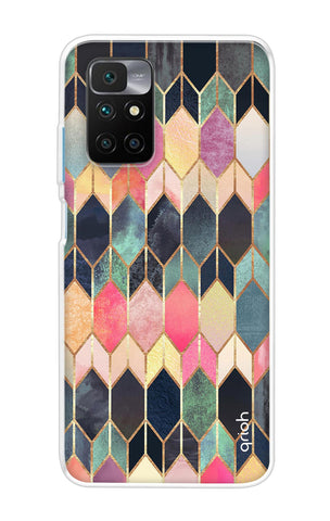 Shimmery Pattern Redmi 10 Prime Back Cover