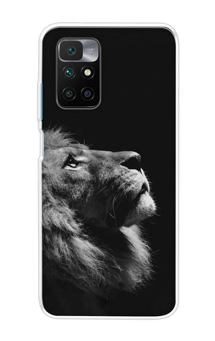 Lion Looking to Sky Redmi 10 Prime Back Cover