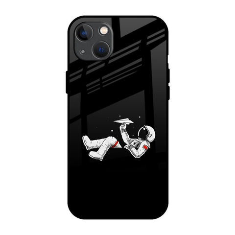 Space Traveller iPhone 13 Glass Back Cover Online