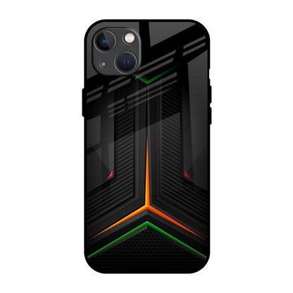 Modern Ultra Chevron iPhone 13 Glass Back Cover Online