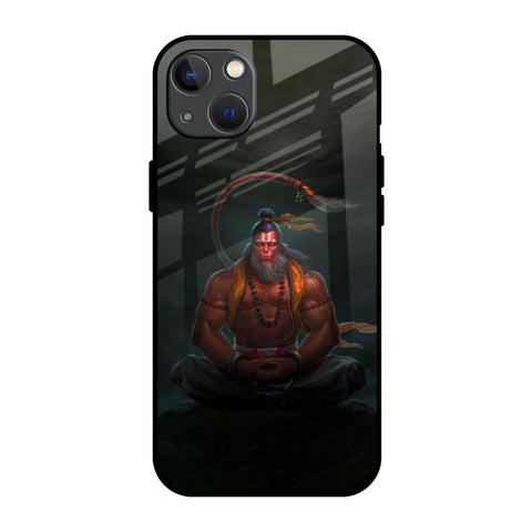 Lord Hanuman Animated iPhone 13 Glass Back Cover Online