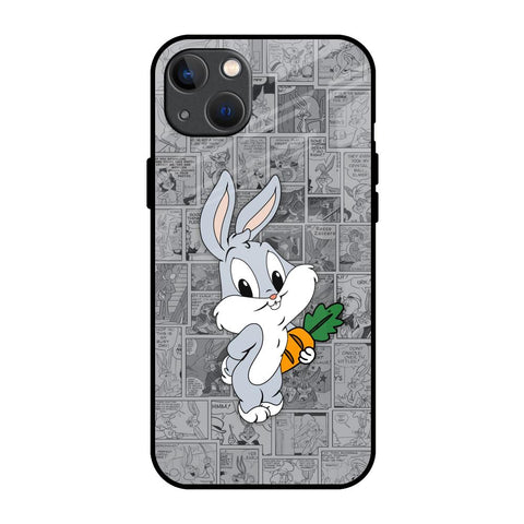 Cute Baby Bunny iPhone 13 Glass Back Cover Online
