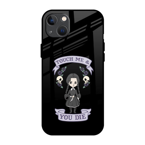 Touch Me & You Die iPhone 13 Glass Back Cover Online