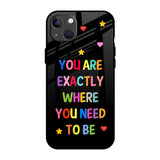 Magical Words iPhone 13 Glass Back Cover Online