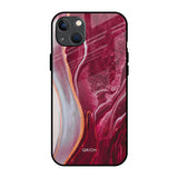 Crimson Ruby iPhone 13 Glass Back Cover Online
