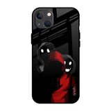 Shadow Character iPhone 13 Glass Back Cover Online