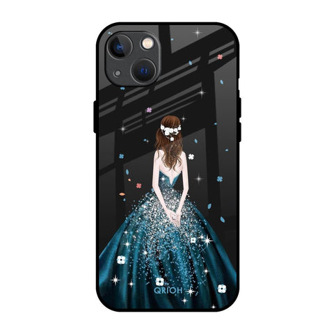 Queen Of Fashion iPhone 13 Glass Back Cover Online