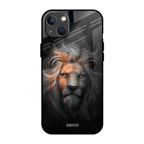 Devil Lion iPhone 13 Glass Back Cover Online