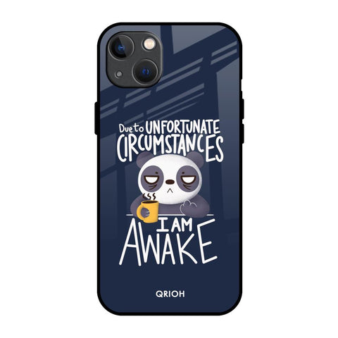 Struggling Panda iPhone 13 Glass Back Cover Online