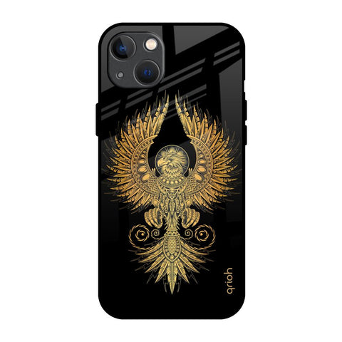 Mythical Phoenix Art iPhone 13 Glass Back Cover Online