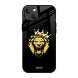 Lion The King iPhone 13 Glass Back Cover Online