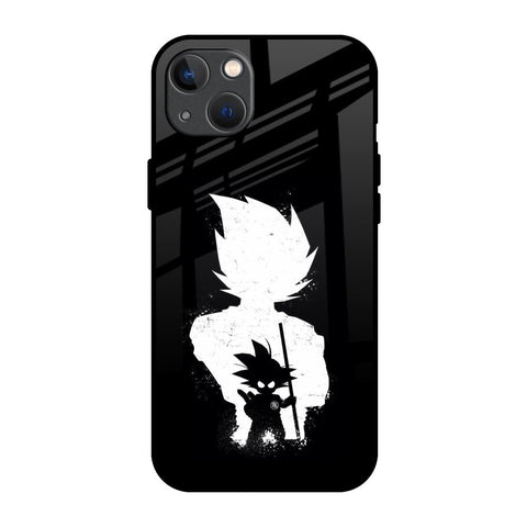 Monochrome Goku iPhone 13 Glass Back Cover Online