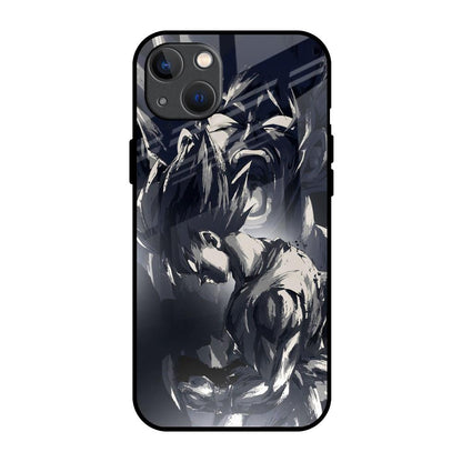 Sketch Art DB iPhone 13 Glass Back Cover Online