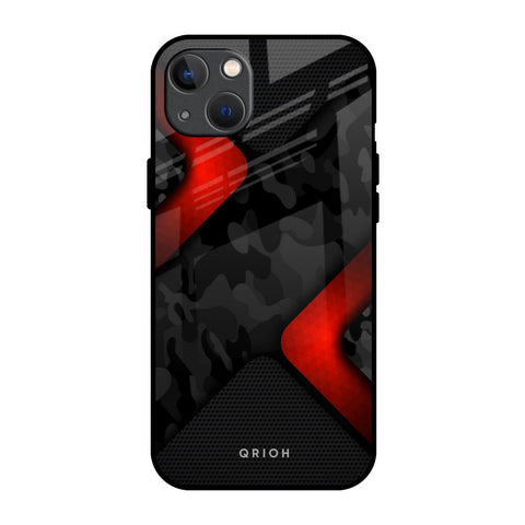 Modern Camo Abstract iPhone 13 Glass Back Cover Online