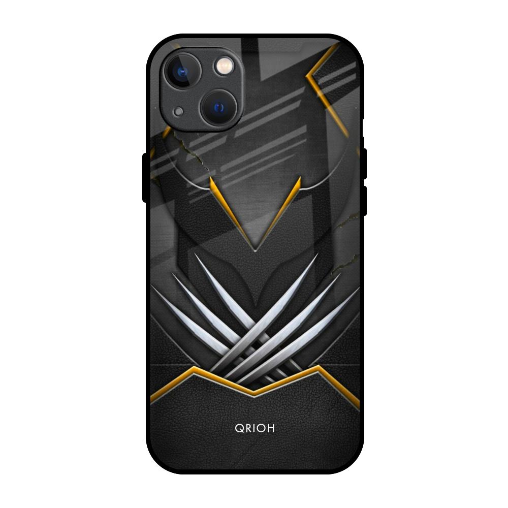 Black Warrior iPhone 13 Glass Back Cover Online