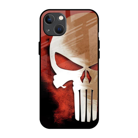Red Skull iPhone 13 Glass Back Cover Online
