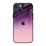 Purple Gradient iPhone 13 Glass Back Cover Online