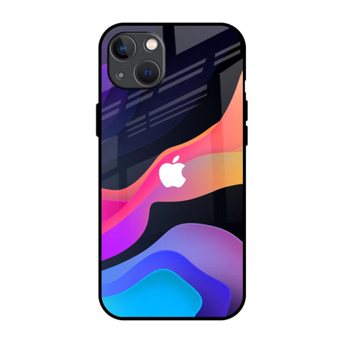 Colorful Fluid iPhone 13 Glass Back Cover Online
