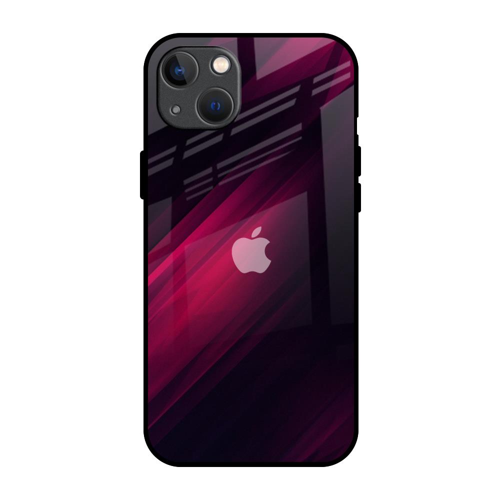Razor Black iPhone 13 Glass Back Cover Online
