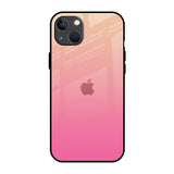 Pastel Pink Gradient iPhone 13 Glass Back Cover Online
