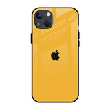 Fluorescent Yellow iPhone 13 Glass Back Cover Online