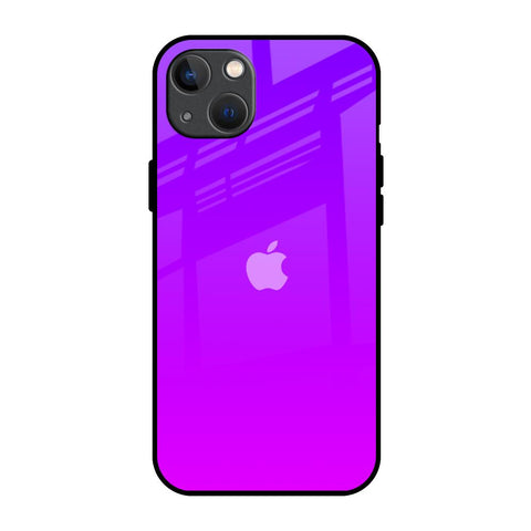 Purple Pink iPhone 13 Glass Back Cover Online