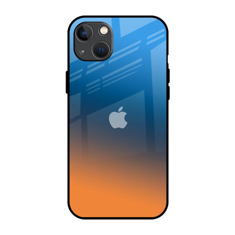 Sunset Of Ocean iPhone 13 Glass Back Cover Online