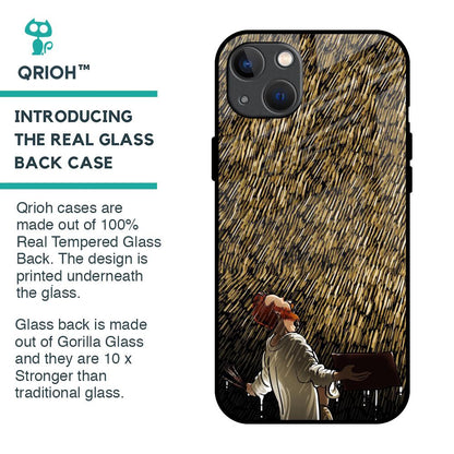 Rain Festival Glass Case for iPhone 13