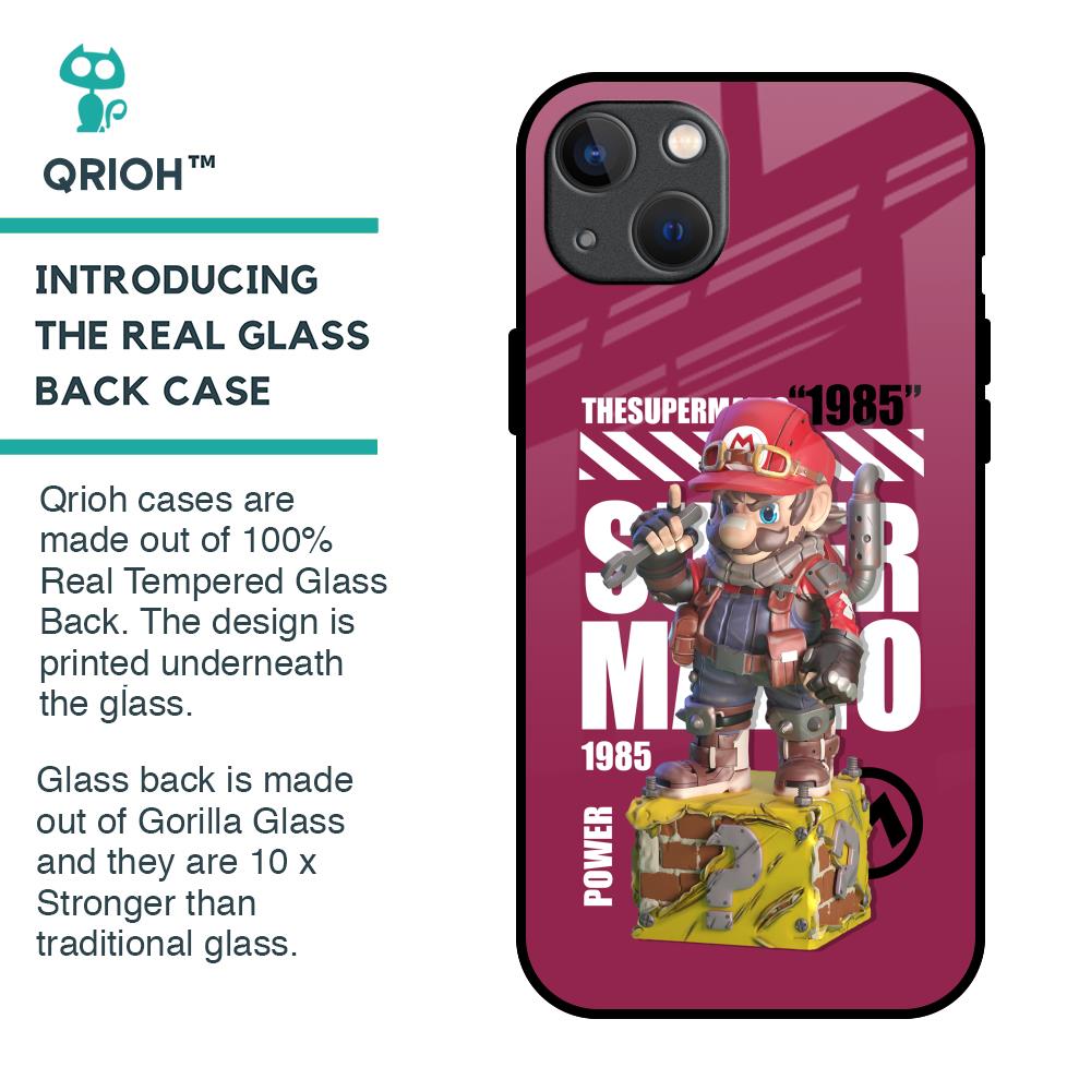 Gangster Hero Glass Case for iPhone 13