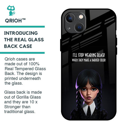 Aesthetic Digital Art Glass Case for iPhone 13