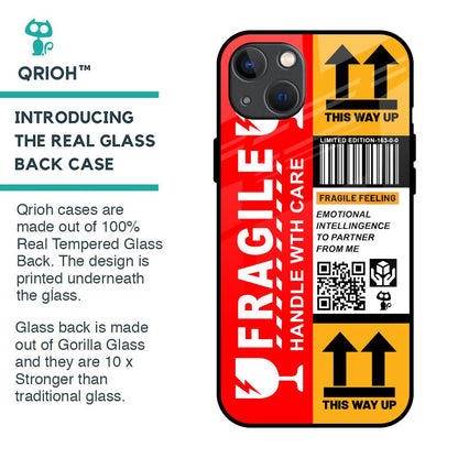 Handle With Care Glass Case for iPhone 13