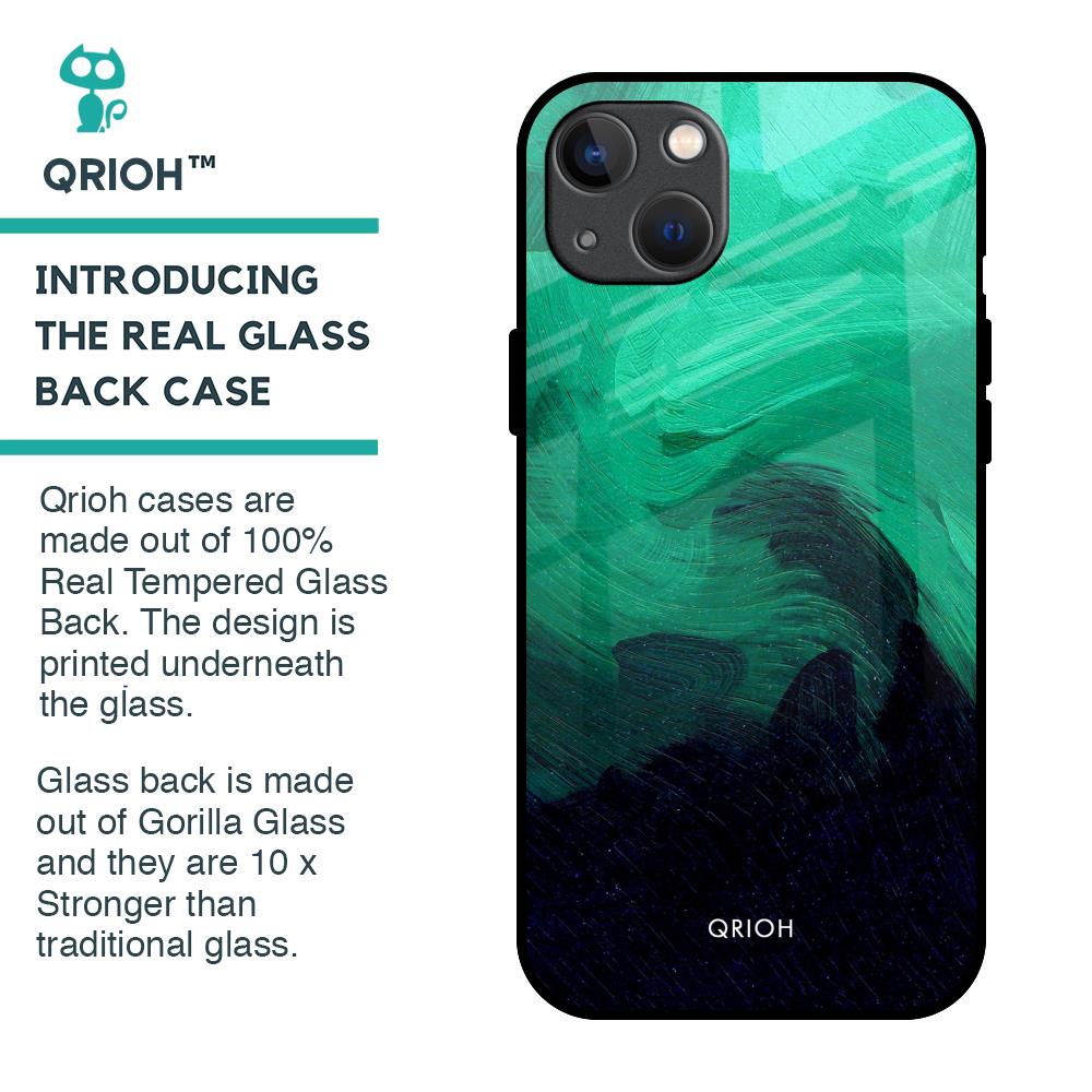 Scarlet Amber Glass Case for iPhone 13