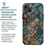 Retro Art Glass Case for iPhone 13