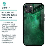 Emerald Firefly Glass Case For iPhone 13