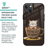 Tea With Kitty Glass Case For iPhone 13