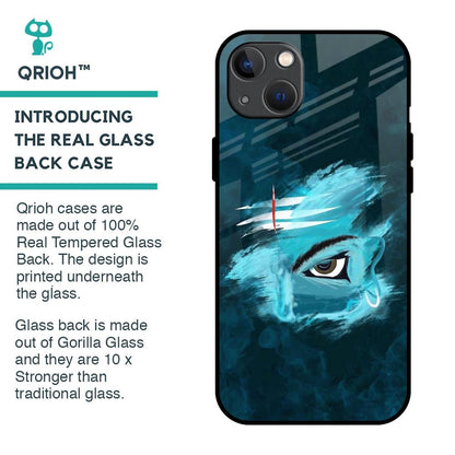 Power Of Trinetra Glass Case For iPhone 13