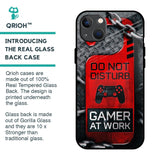 Do No Disturb Glass Case For iPhone 13
