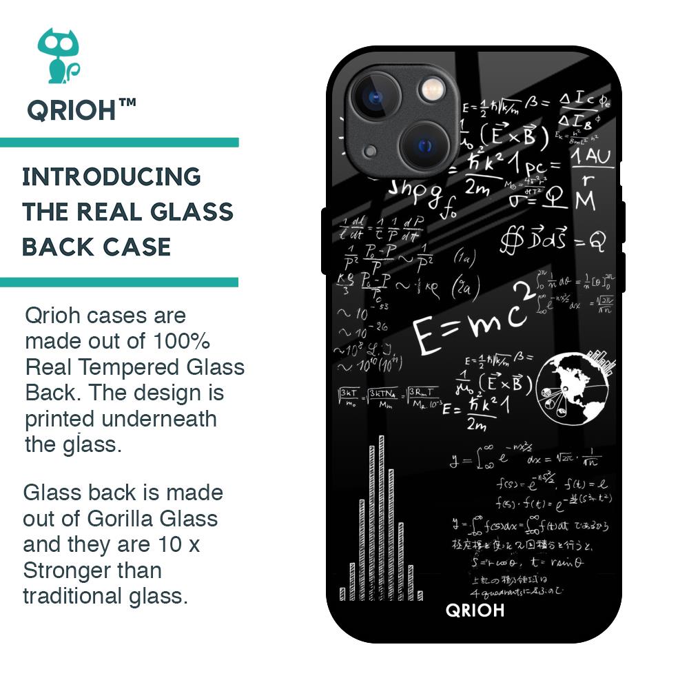 Funny Math Glass Case for iPhone 13
