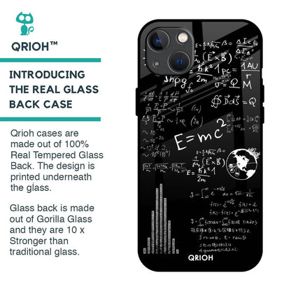 Funny Math Glass Case for iPhone 13