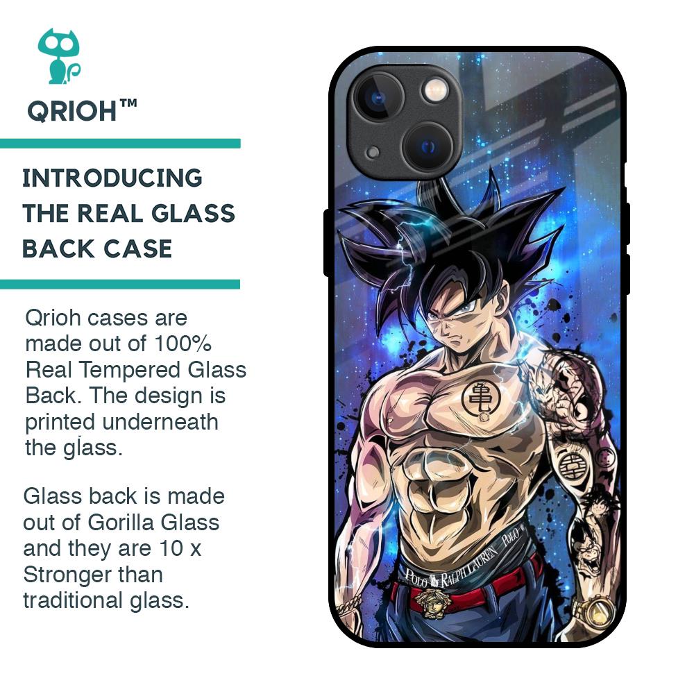 Branded Anime Glass Case for iPhone 13