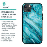 Ocean Marble Glass Case for iPhone 13