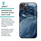 Deep Ocean Marble Glass Case for iPhone 13